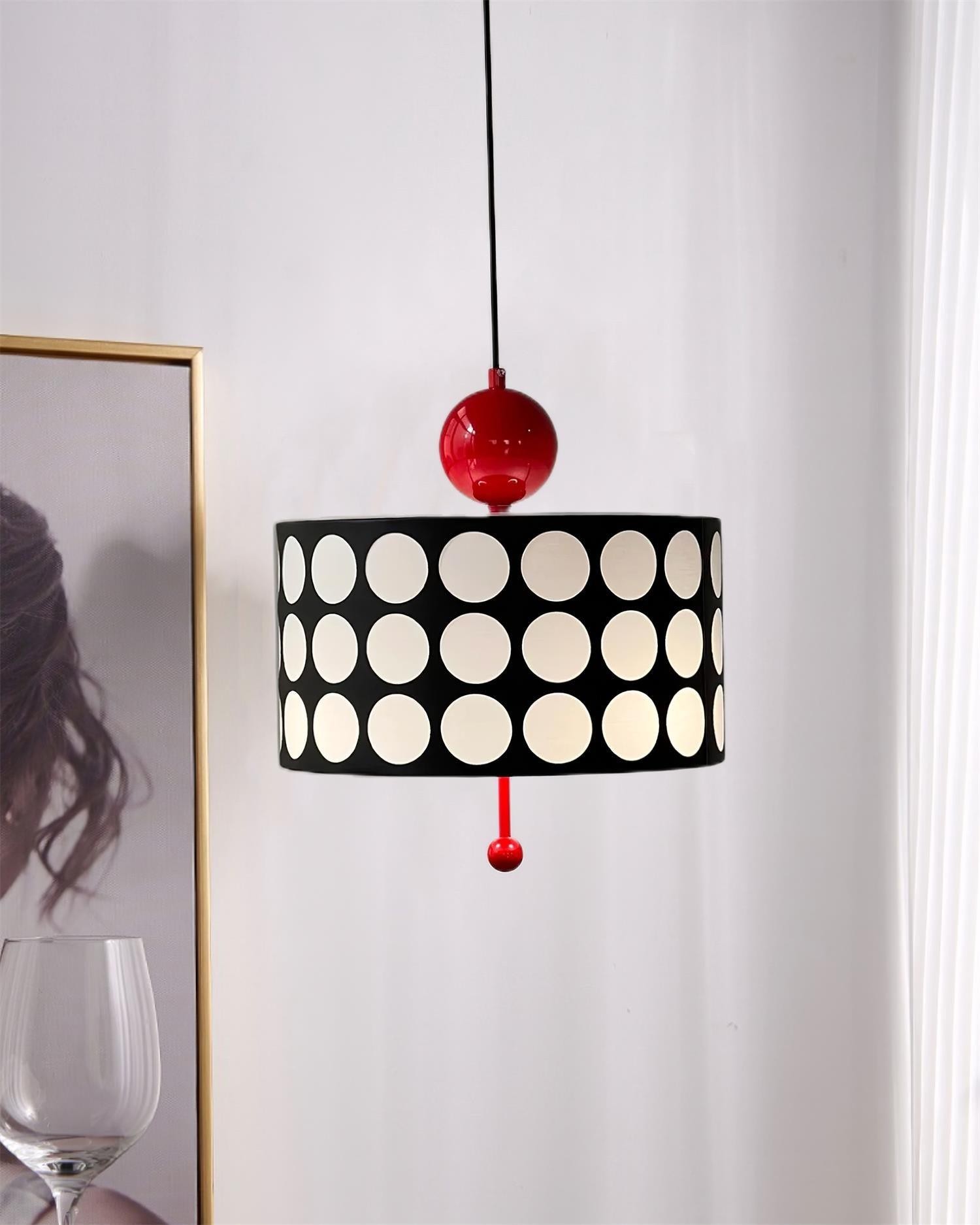 Lattice Acrylic Polka Dots Pendant Lamp M267
