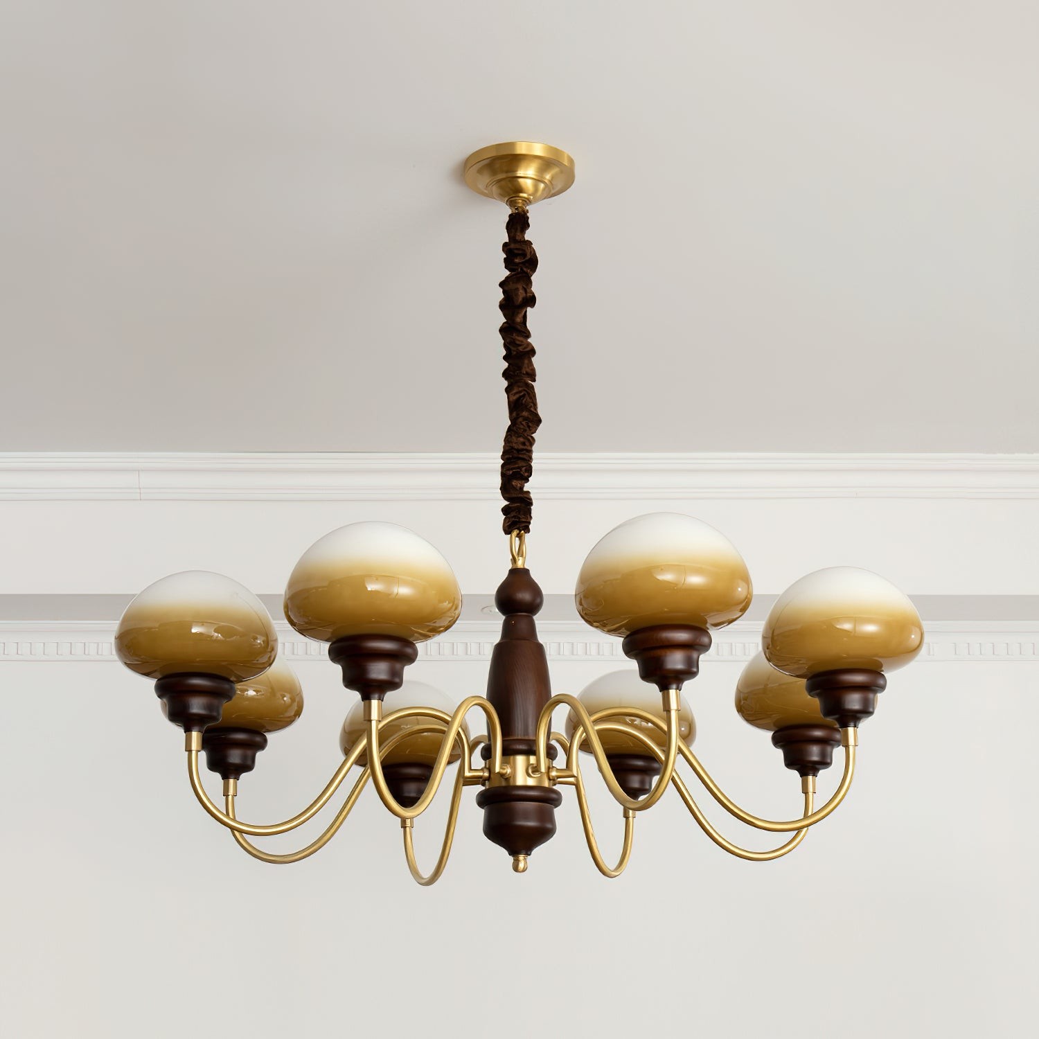 American Retro Mushroom Chandelier M232