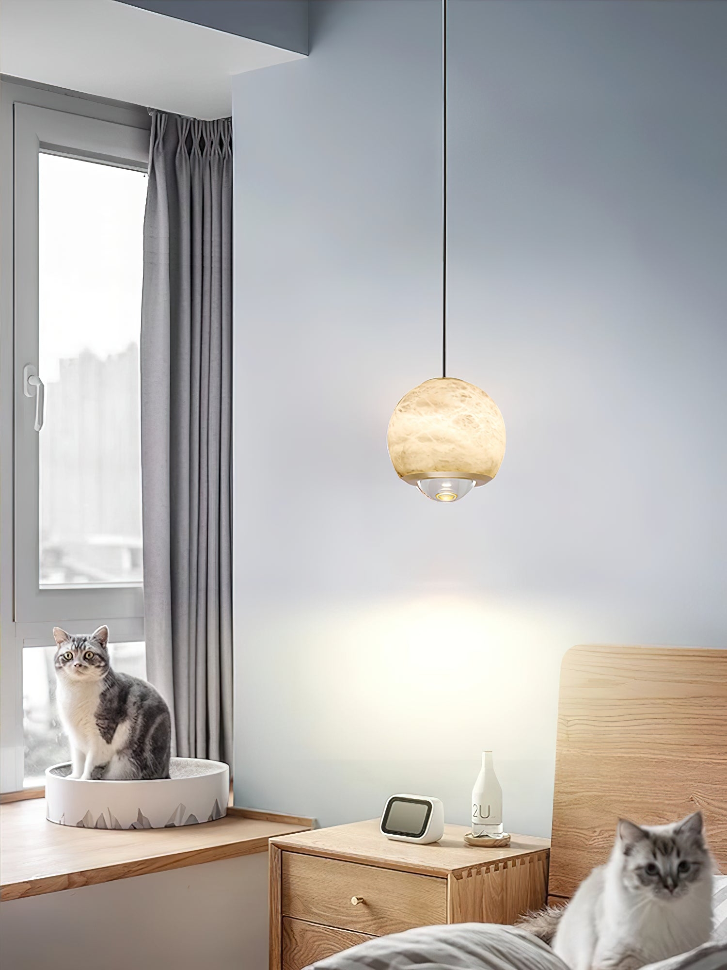 Ferox Alabaster Pendant Light D422