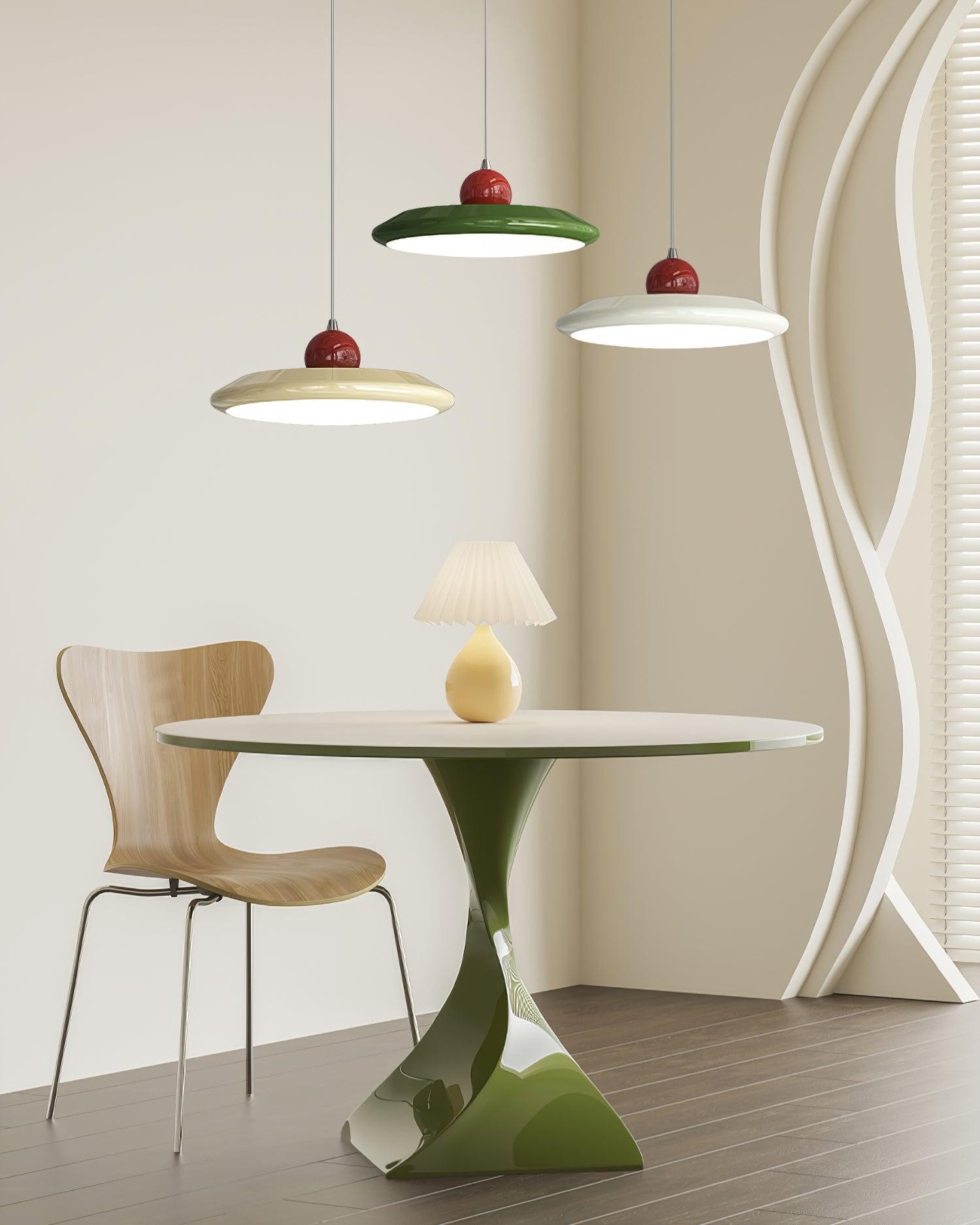 High-Grade Flying Saucer Swing Arm Pendant Lamp M284