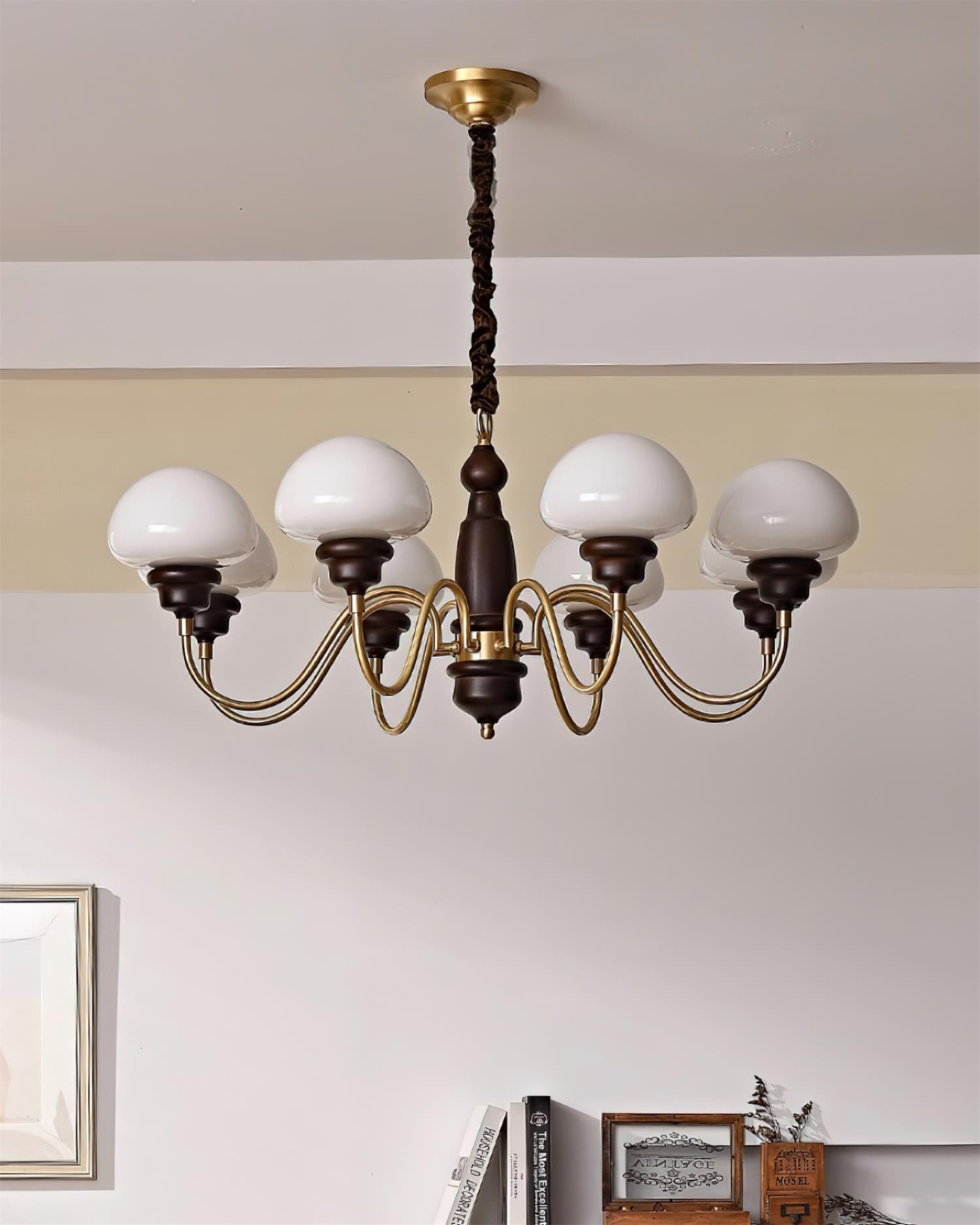 American Retro Mushroom Chandelier M232