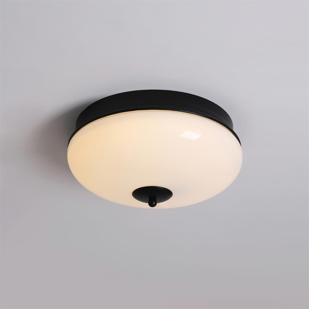 European Mid Century Cream Ceiling Light M242