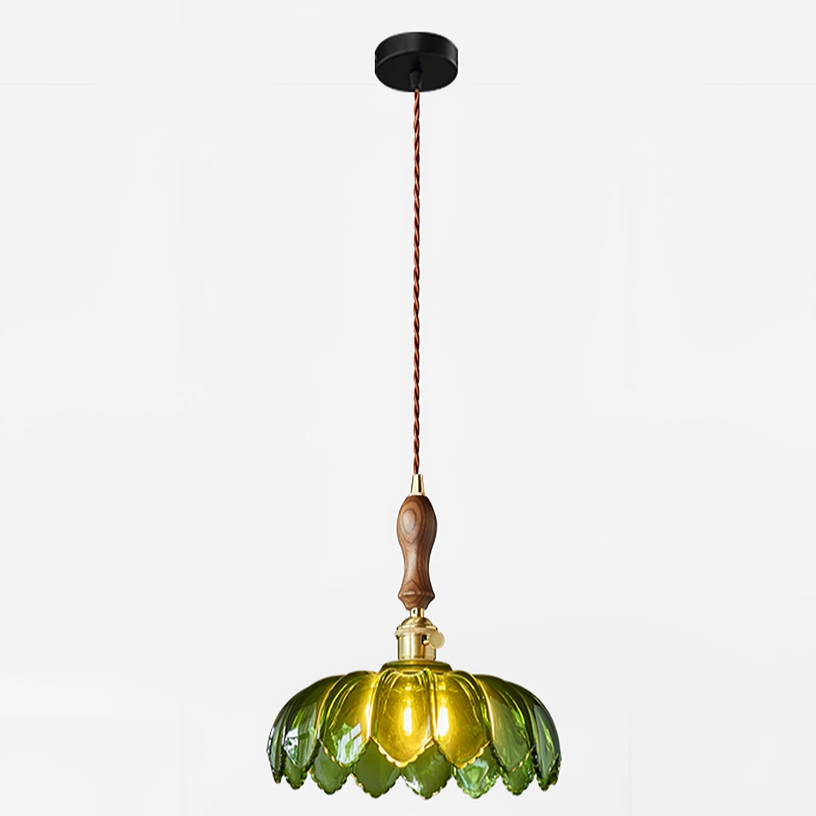 Retro Petal Green Pendant Lamp M58