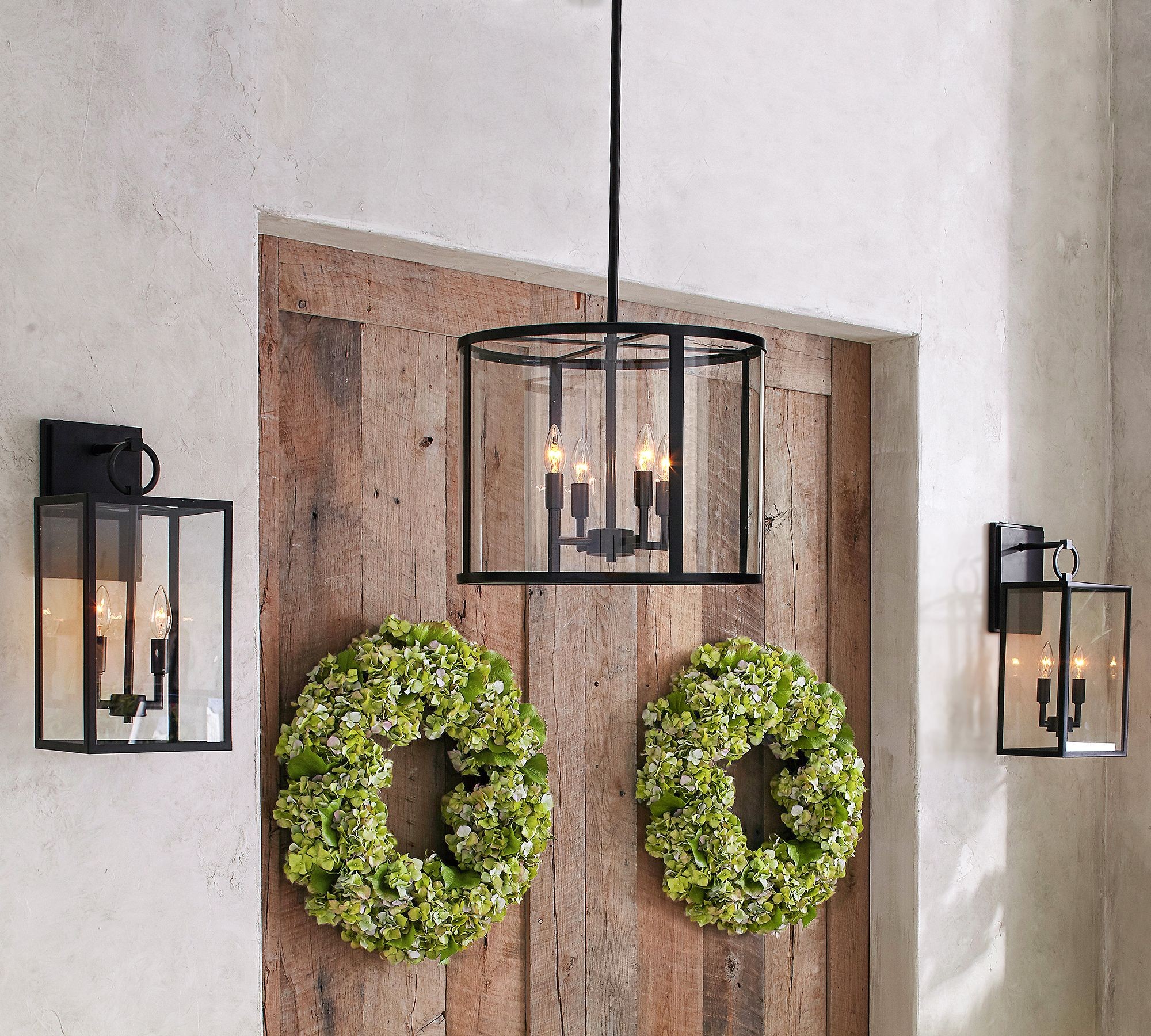 Ferrix Industrial Iron Outdoor Wall Lamp - Lighting Stylish Exterior Glass Lighting T143