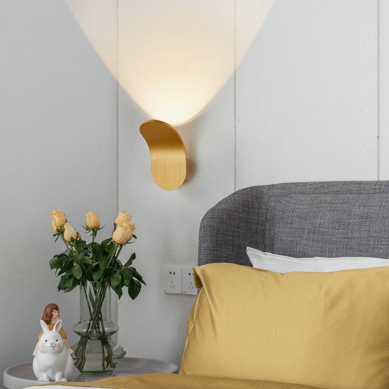 Contemporary Scandinavian Aluminum Arch LED Wall Sconce Lamp M164