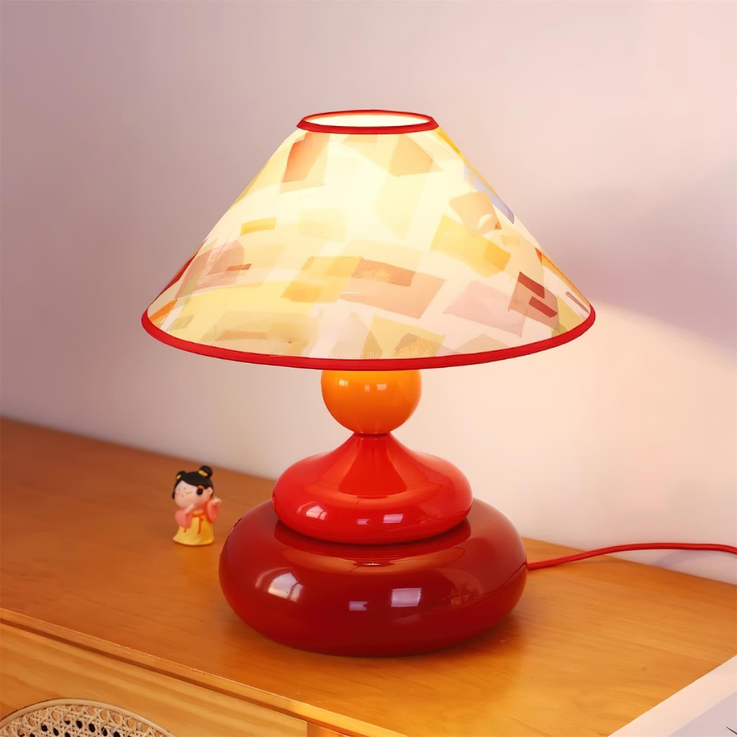 Retro Decorative Colorful Stacked Table Lamp M344