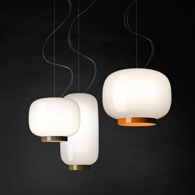Chouchin Suspension Modern LED Glass Pendant Lamp D949