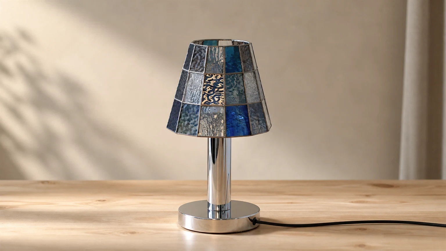 Lampa stołowa Fun Guy 726 w poziomym ustawieniu pomieszczenia