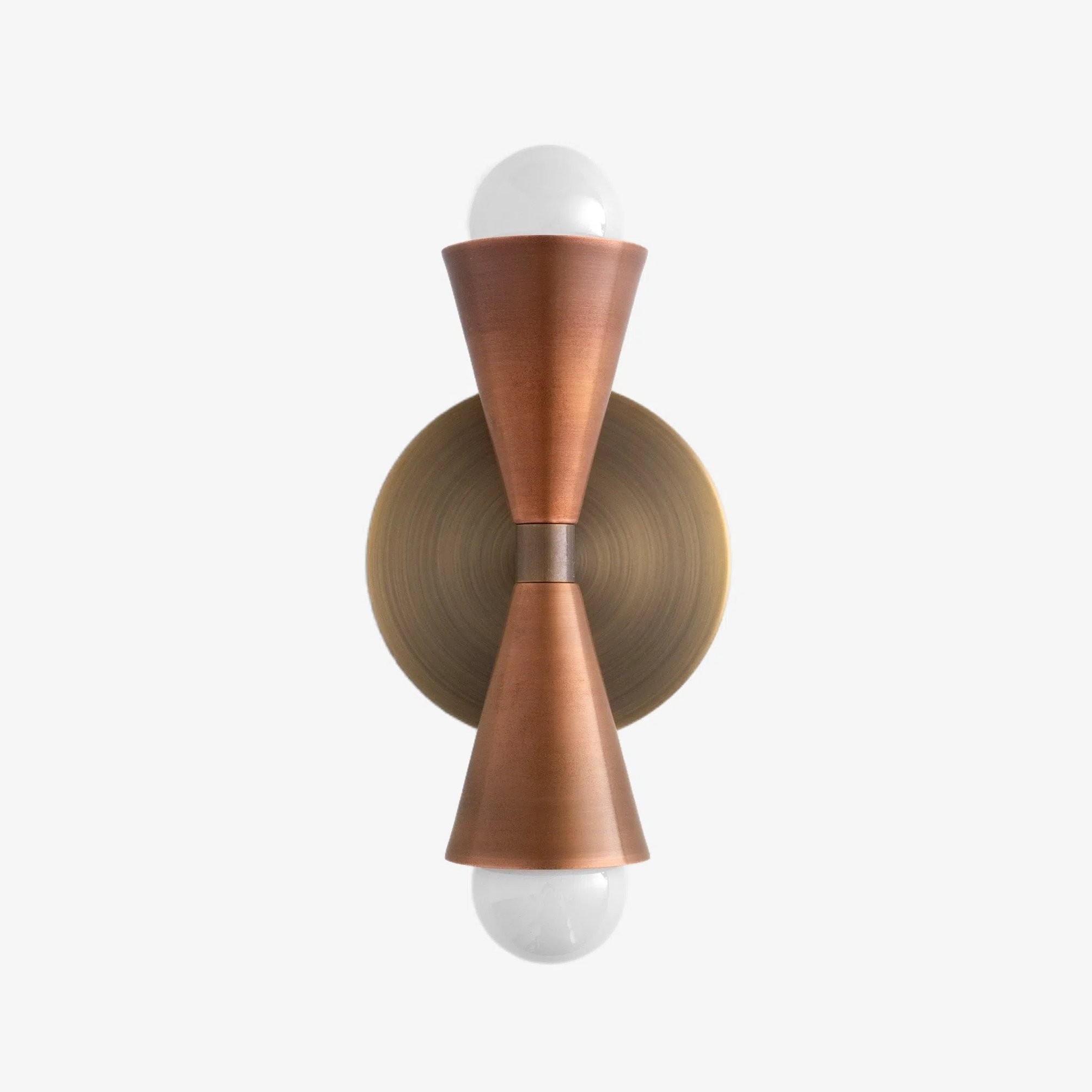 Pyralis Cone Linear Statement Wall Sconce - Modern Two Light Fixture T334