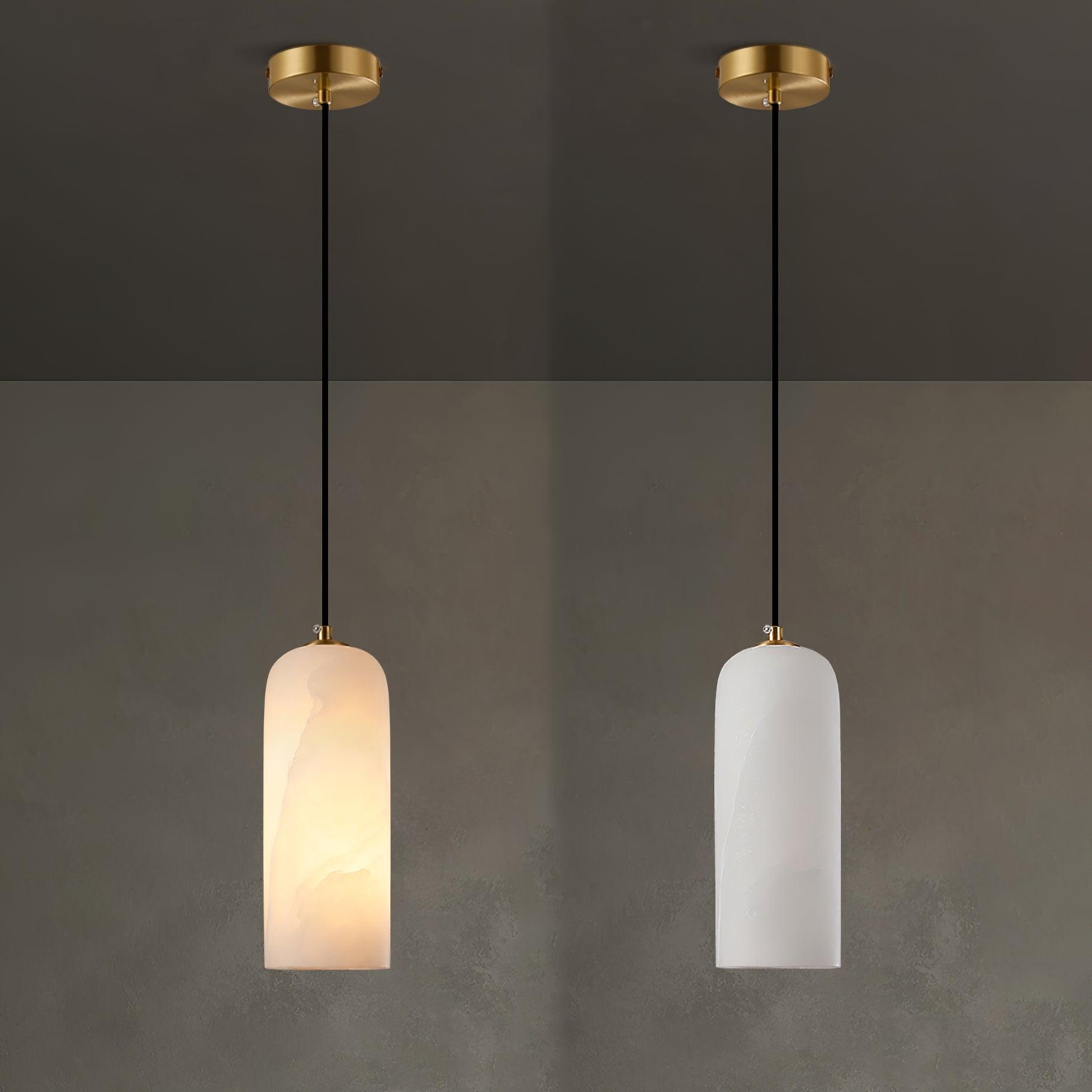 Nordic Modern  Alabaster Monty Pendant Light D888