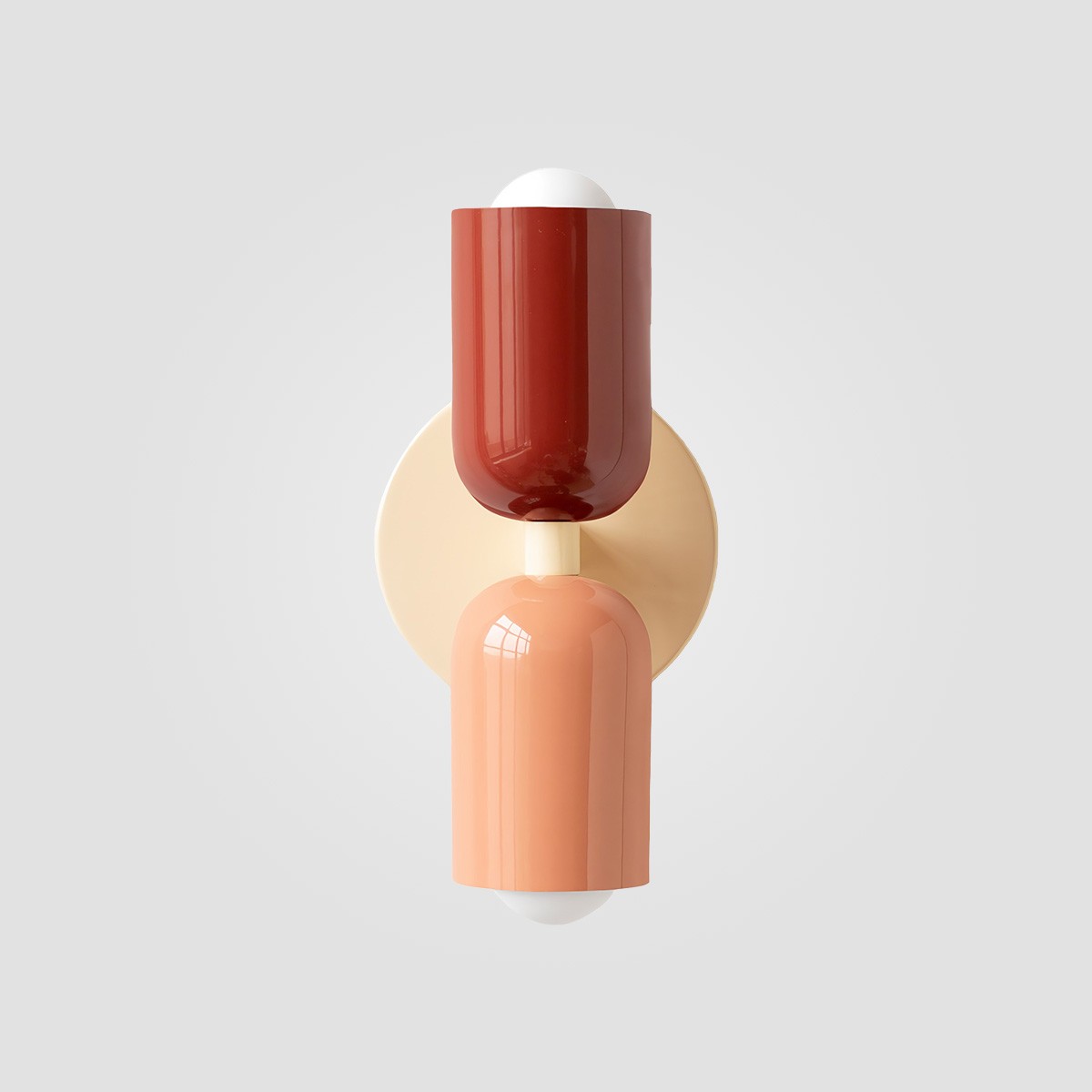 Colorful Double Head Up Down Wall Sconce S113