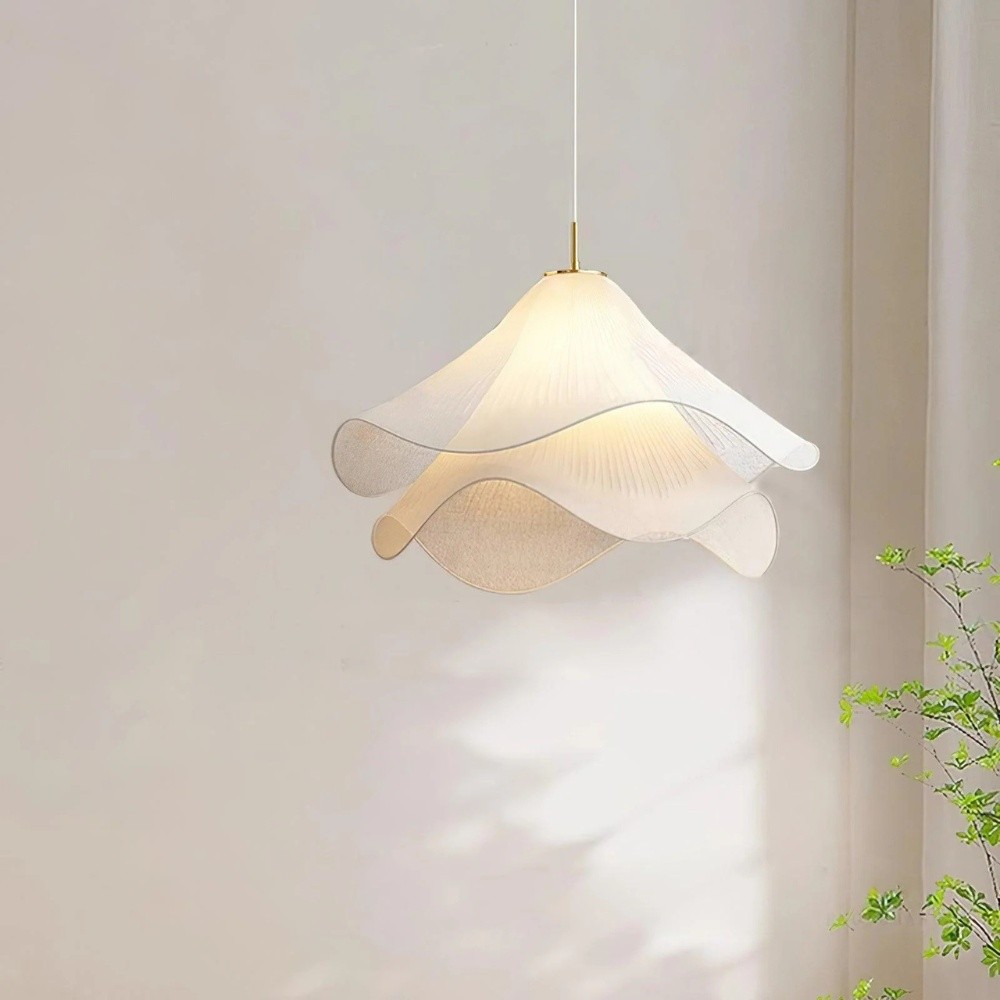 Scandinavian Jellyfish Fabric Pendant Light S133