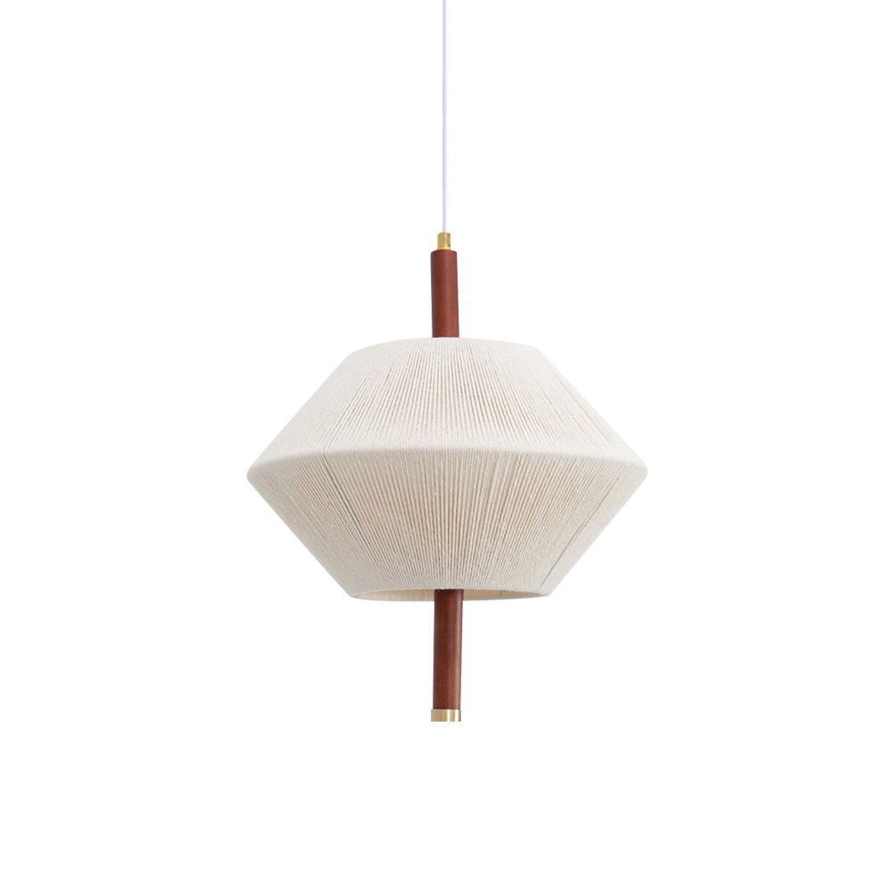 Japanese Wabi-Sabi Style Woven Fabric Pendant Lamp M109
