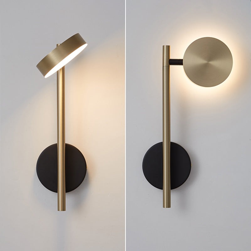 Italian Simple Round Metal Wall Lamp M72