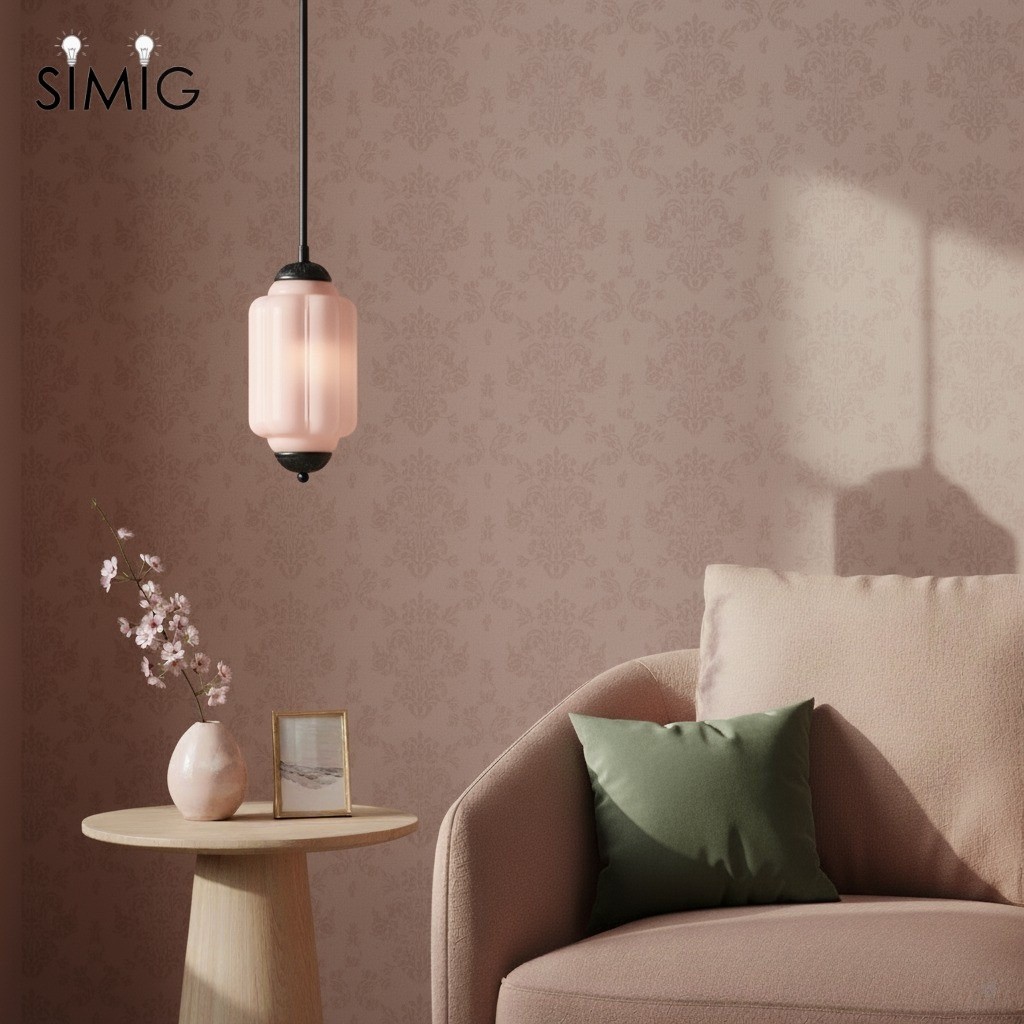 Eloise Simple Glass Irregular Lantern Pendant Lamp G23