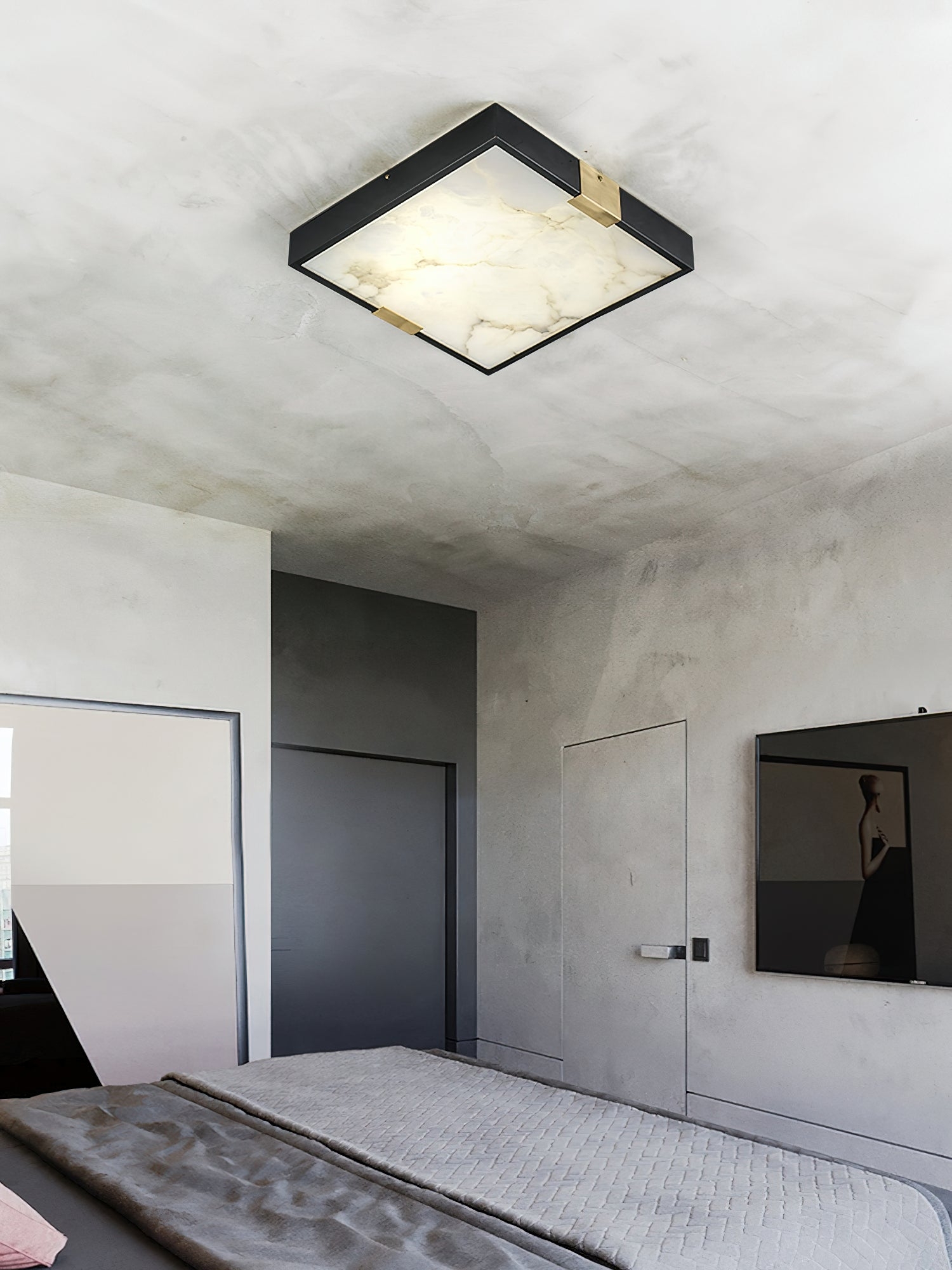 Lucien Alabaster Ceiling Light D432
