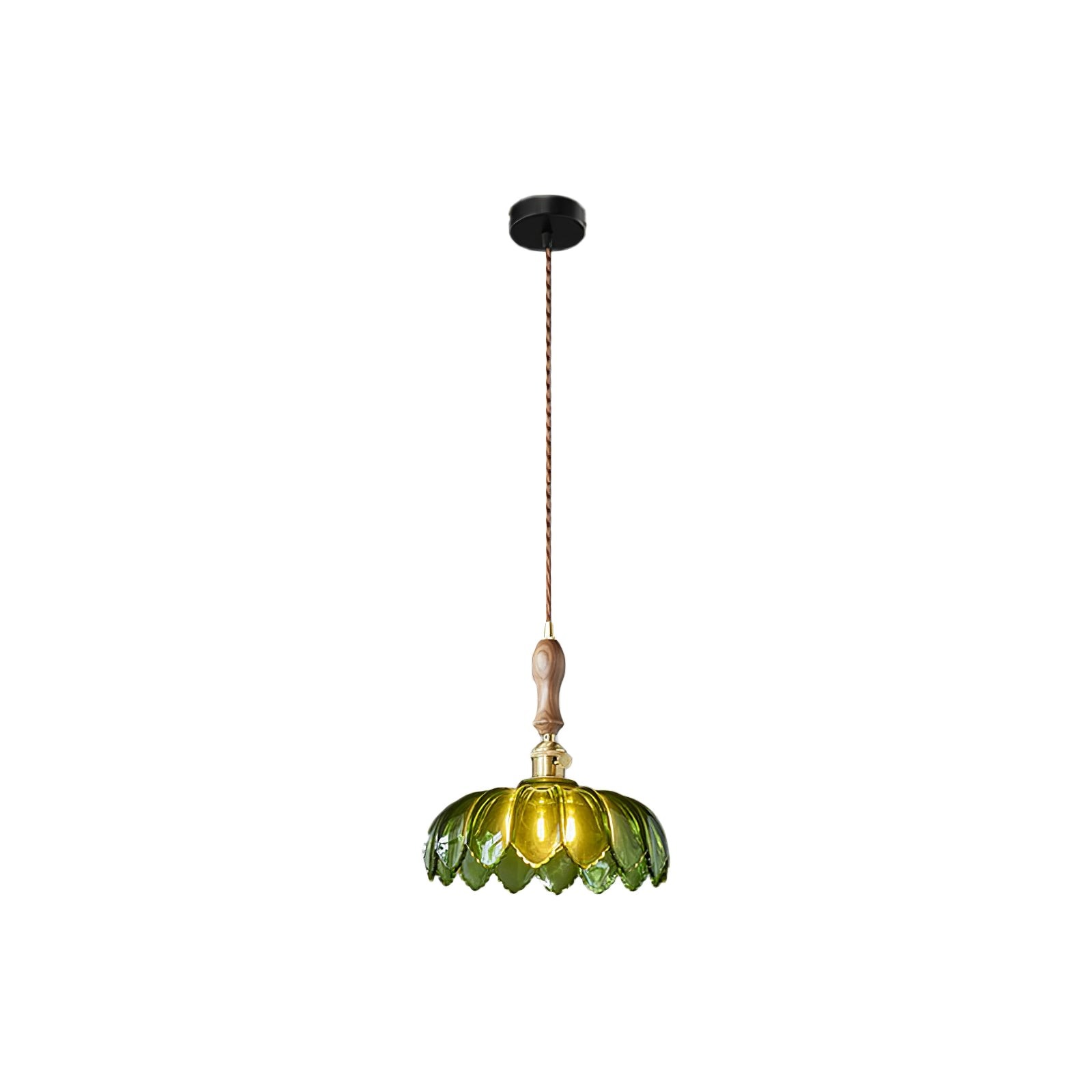 Retro Petal Green Pendant Lamp M58