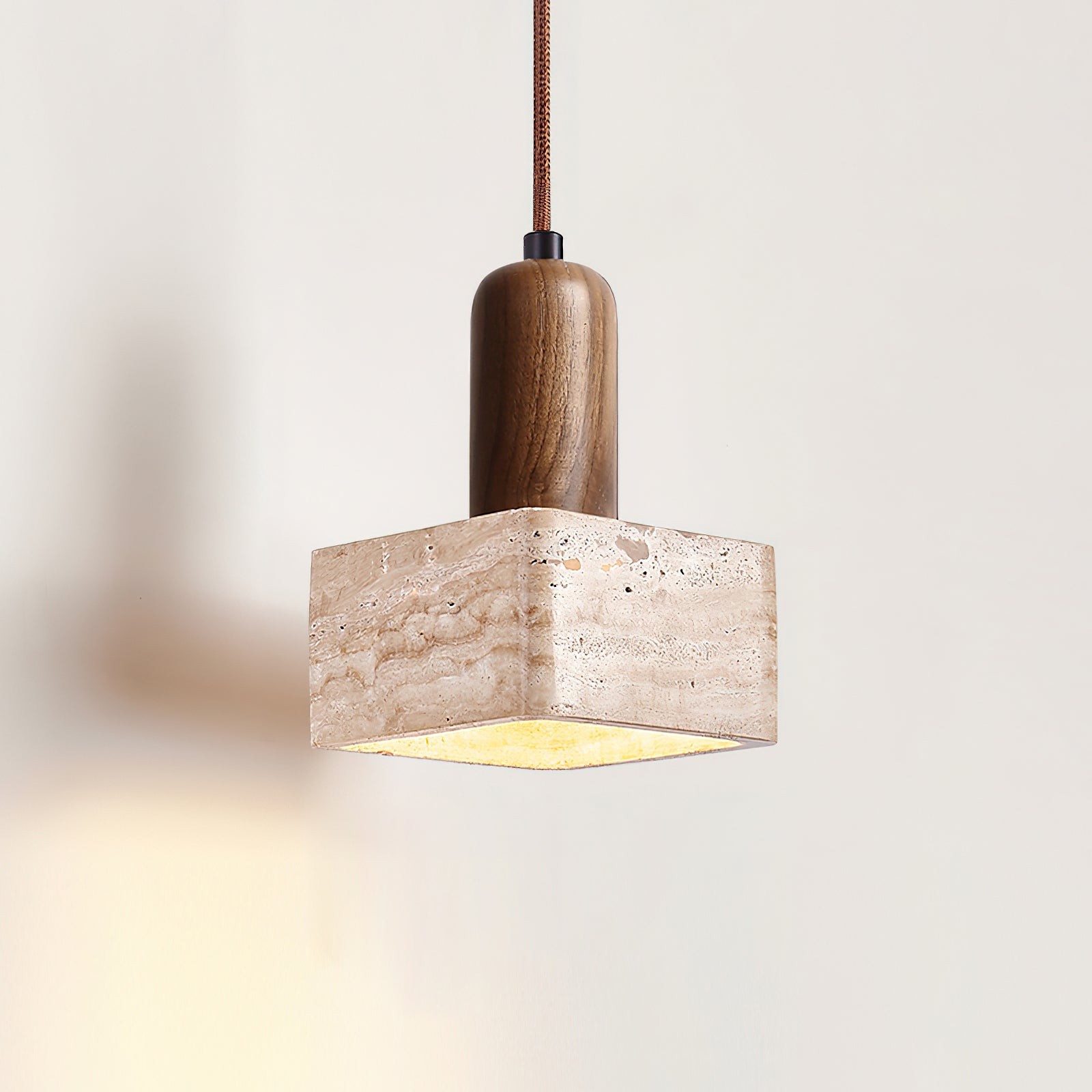 Simple Elegant Square Rectangular Pendant Lamp M195