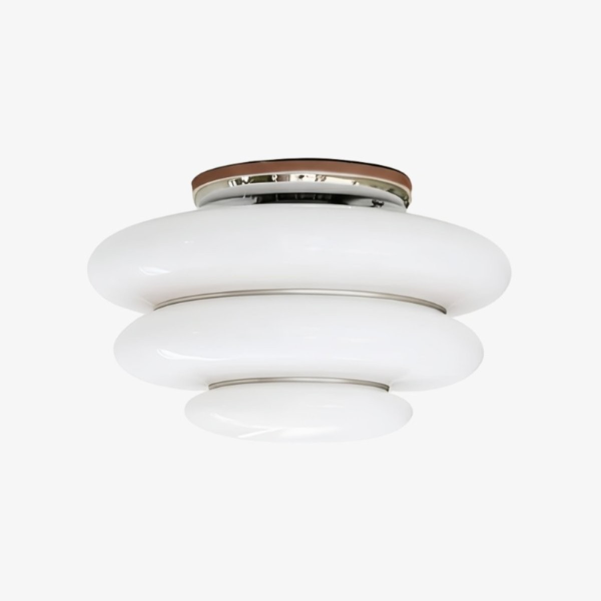 Cirren Layered Ceiling Light - Artistic Circular Silhouette Ceiling Fixture for Dining Area T565