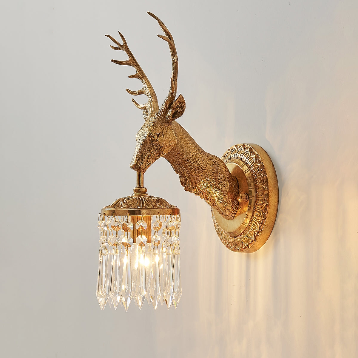 Antler Crystal Wall Lamp D740