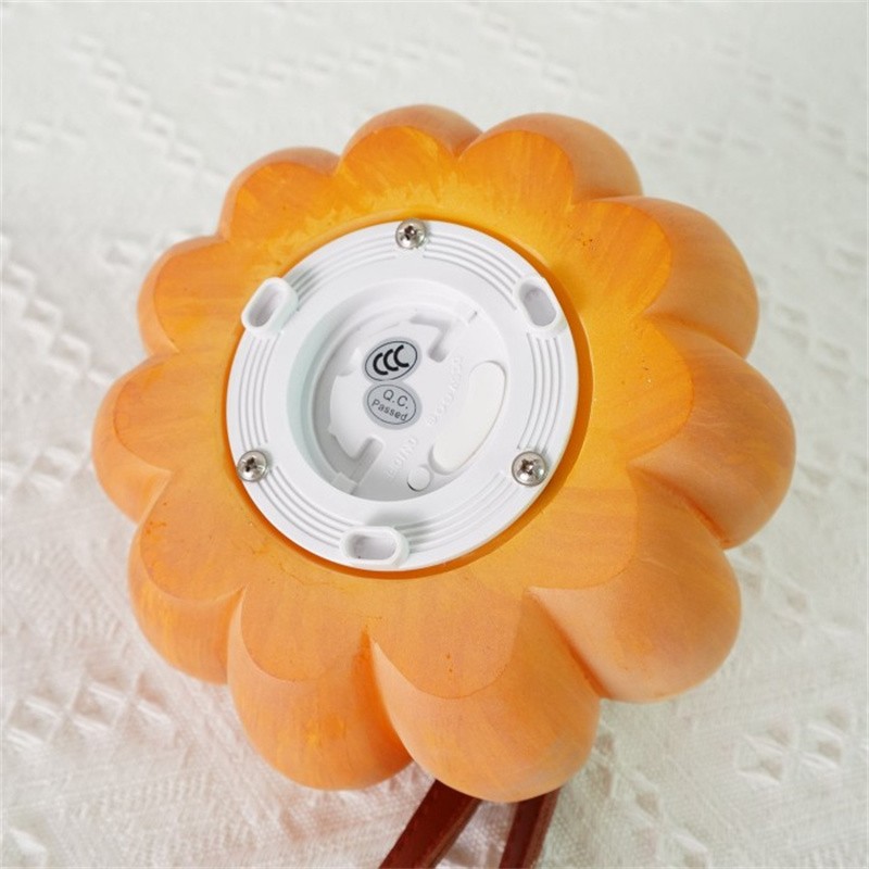 Pumpkin Resin Portable Table Lamp For Halloween Decorations S165