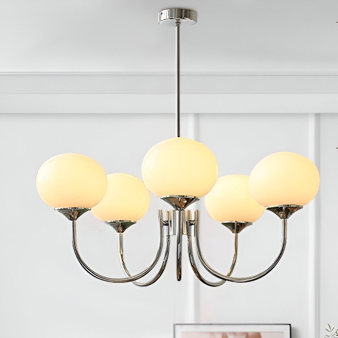 Marshmallow Modern Glass Chandelier D776