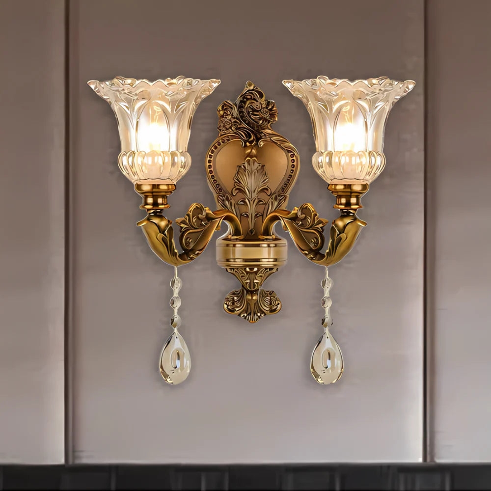 The Vintage Felicia Dual Wall Lamp D785