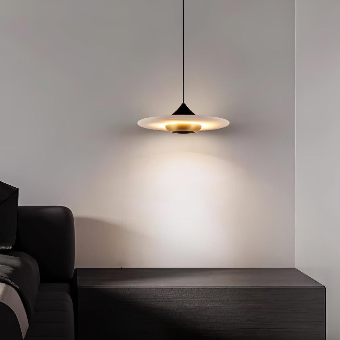 Flying Saucer Marble Pendant Lamp M558