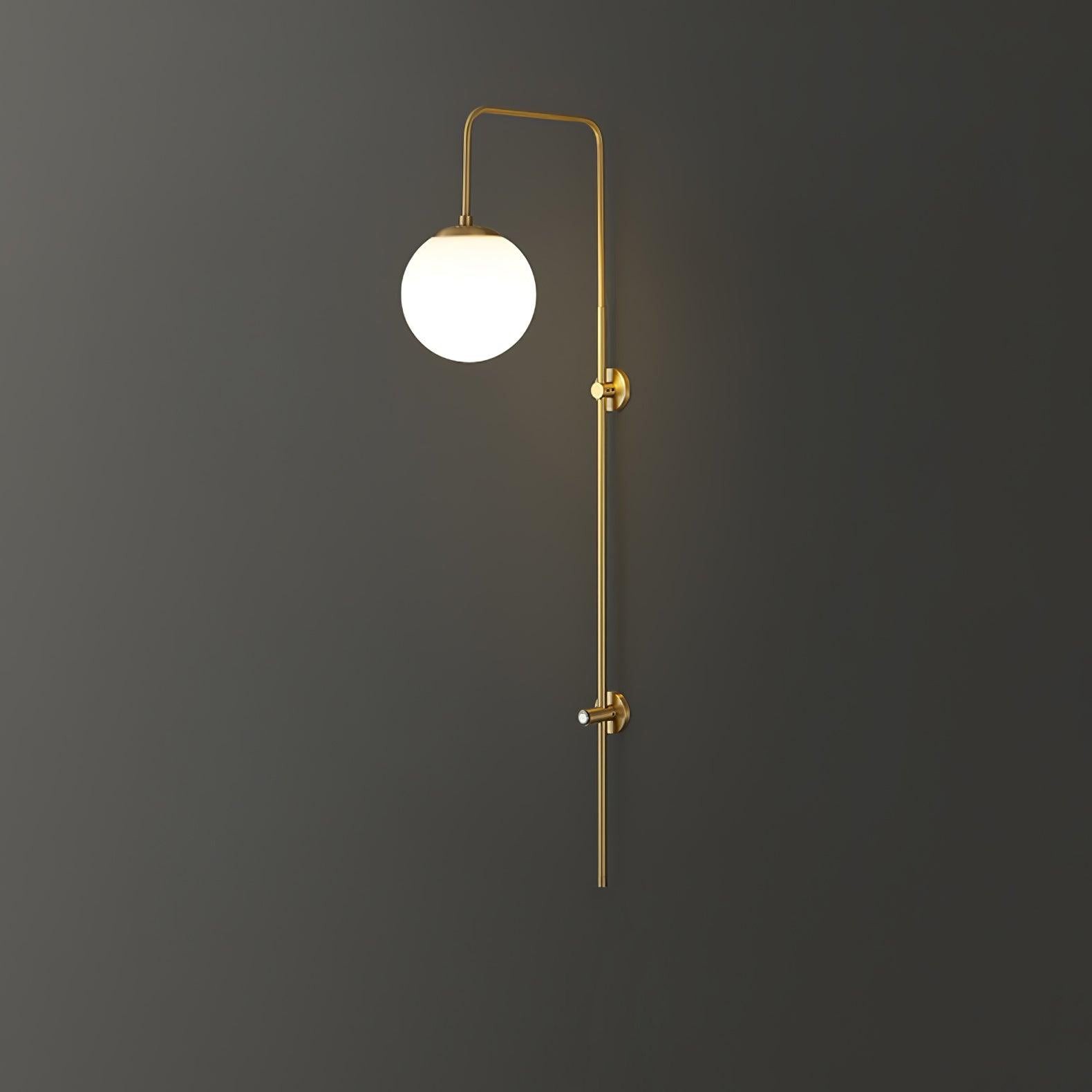 Globe Brass Wall Sconce M555