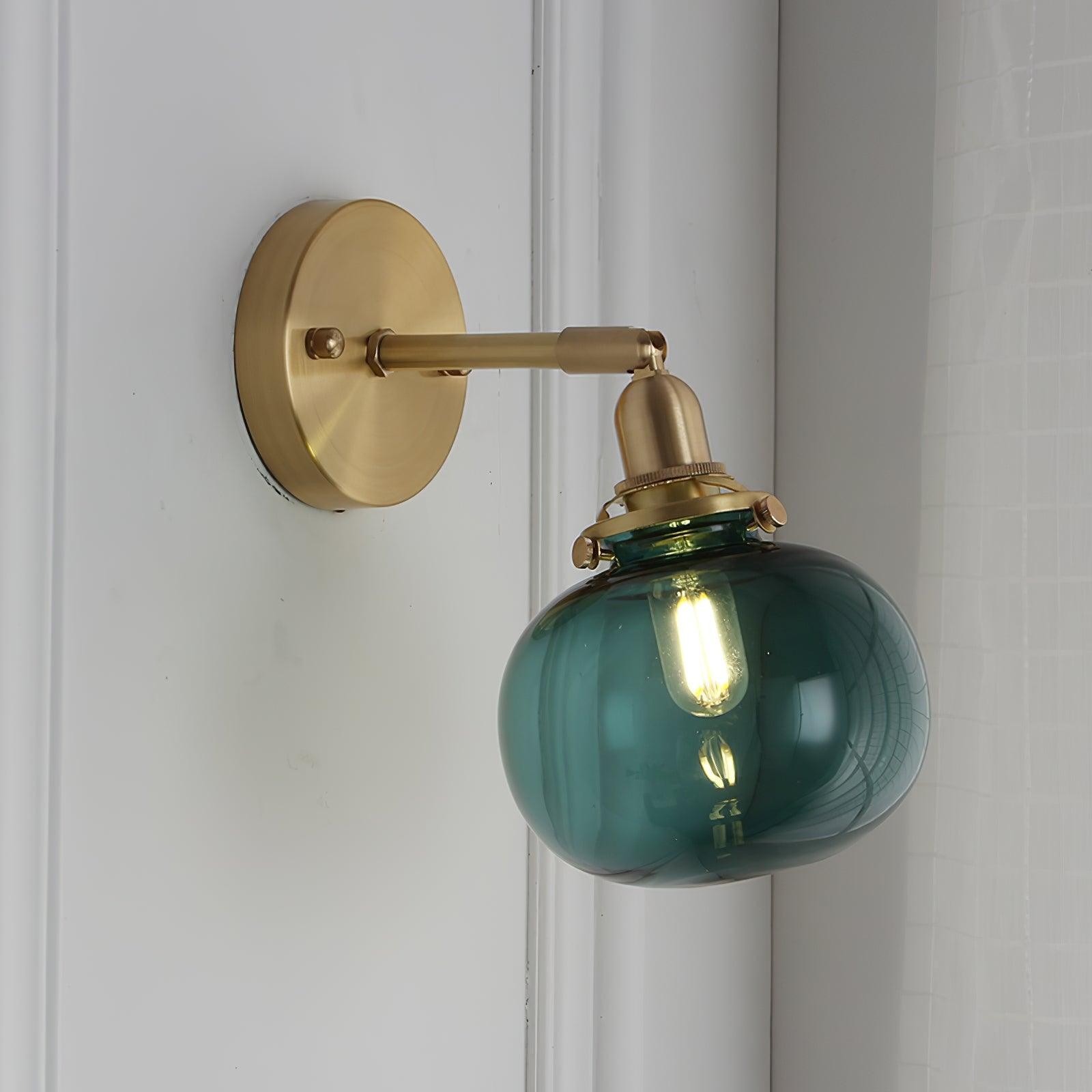 Simple Hallway Entrance Pumpkin Pattern Wall Lamp M210