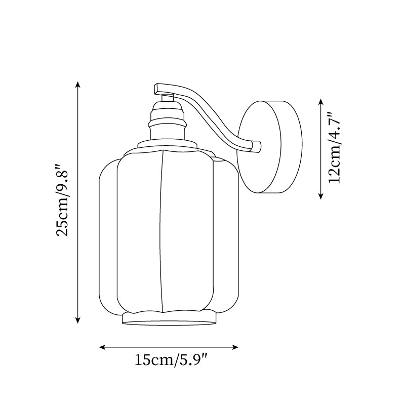 Henry Plug In Wall Lamp D42
