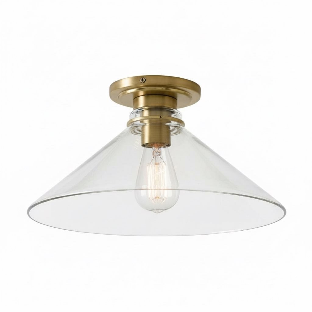 Aurenza Timeless Flush Mount Light - Farmhouse Design with Simple Elegant Charm T286