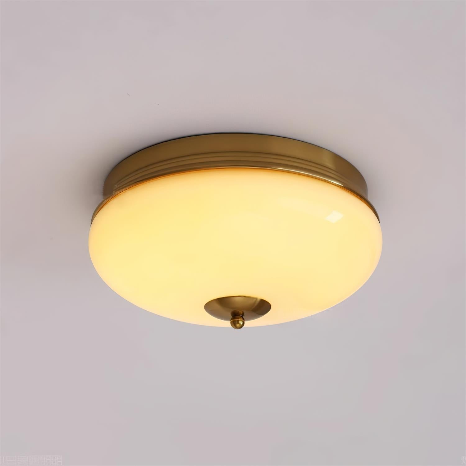 European Mid Century Cream Ceiling Light M242