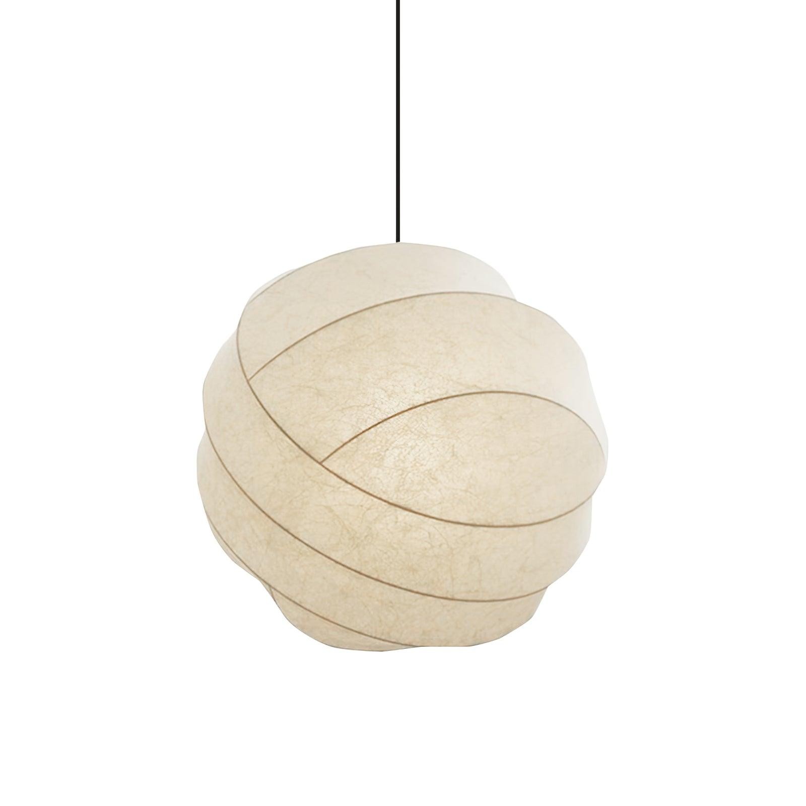 Wabi-Sabi Style Fiber Cocoon Pendant Lamp M505