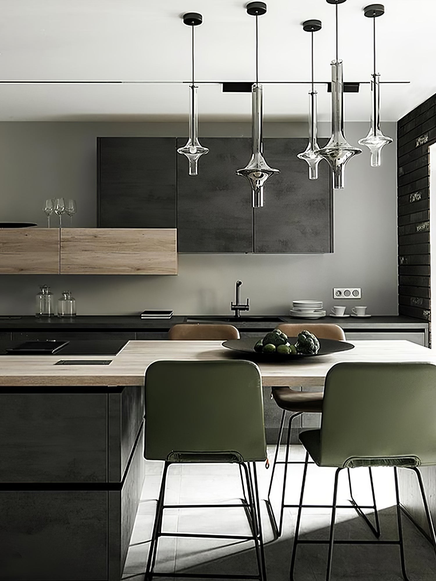 Modern Creative Glass Tube Pendant Lamp M101