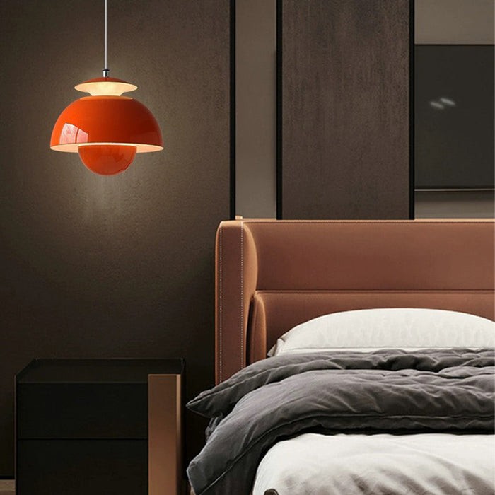 Modern Flower Bud Metal Pendant Light S88