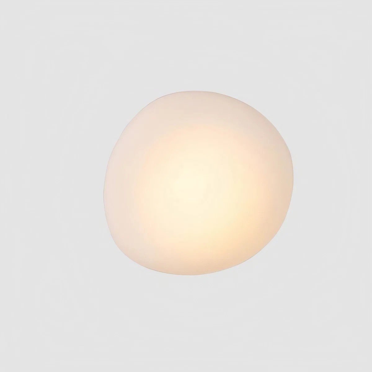 Pebble Glass Wall Lamp for Bedroom