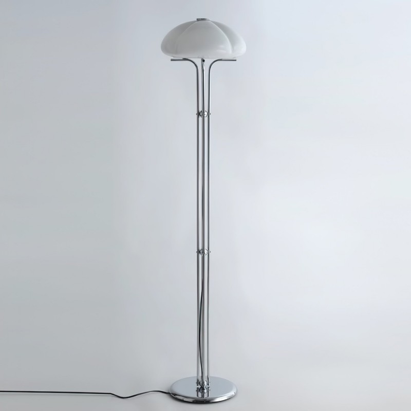 Pumpkin Glass Floor Lamp M278