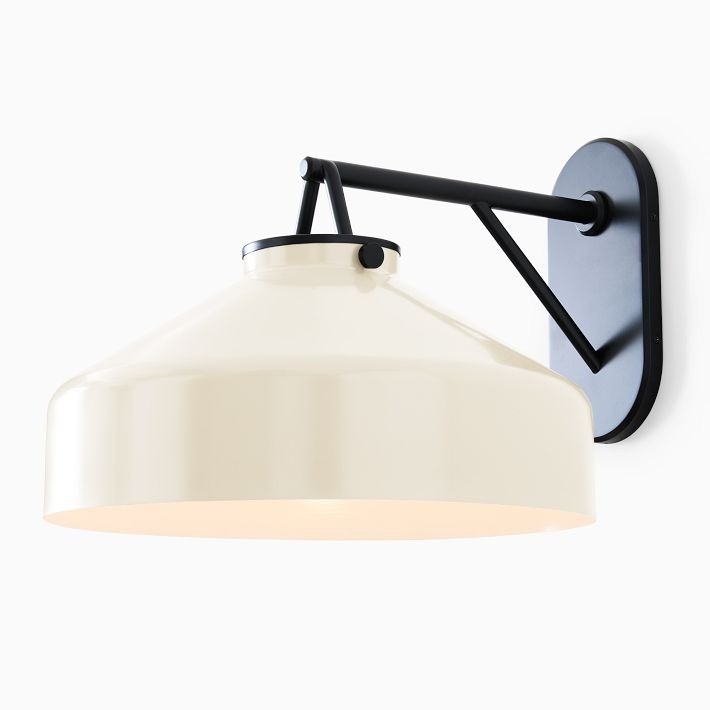 Hanton Minimalist Outdoor Wall Light - Matte Metal Industrial Sconce for Modern Spaces T154