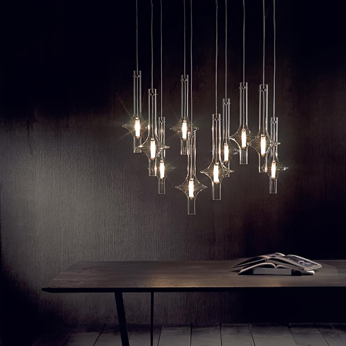 Modern Creative Glass Tube Pendant Lamp M101