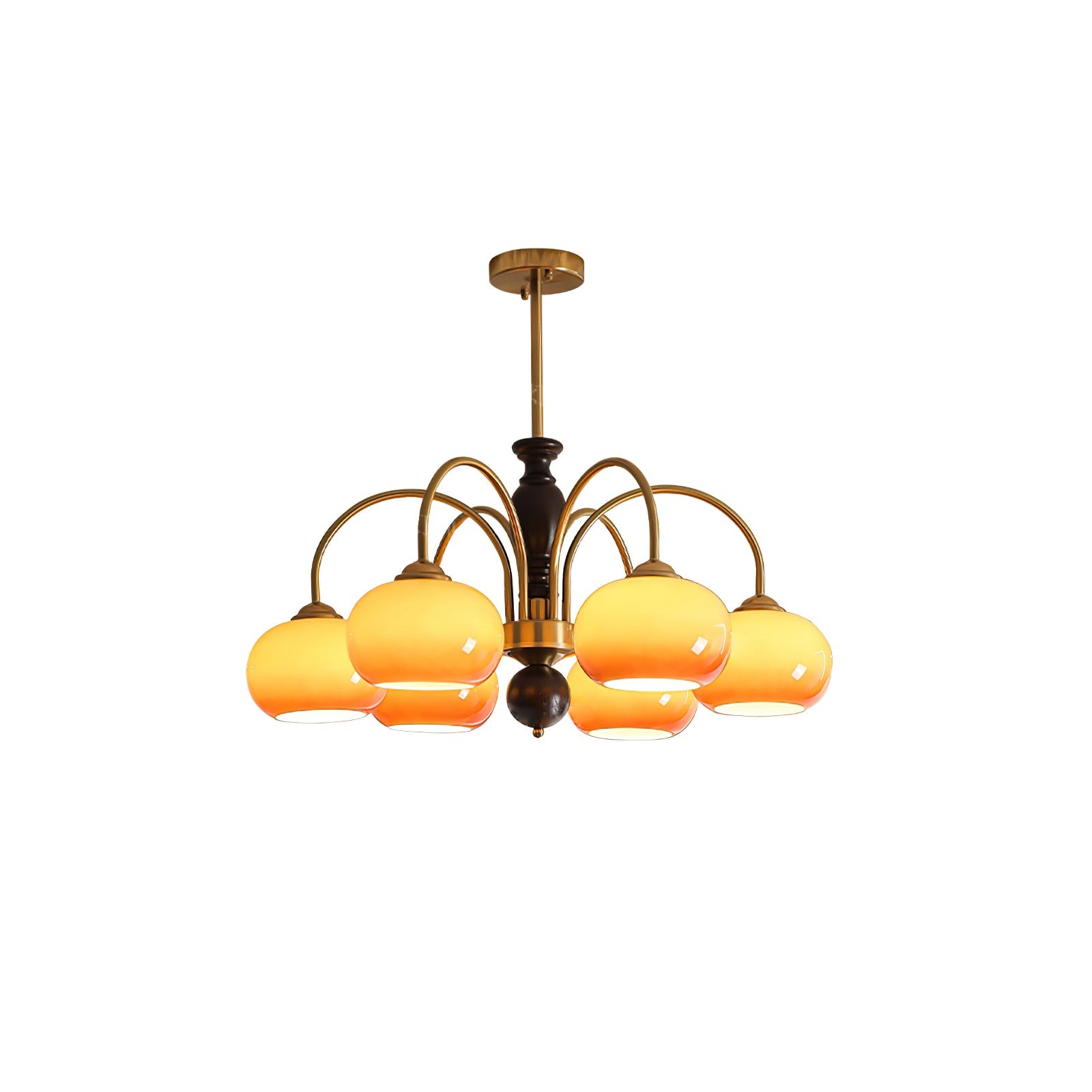 Retro Bauhaus Arch Chandelier M93