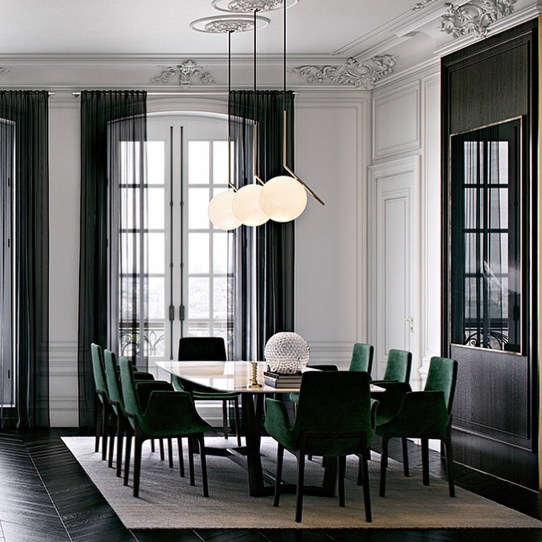 Stylish Glass Ball Pendant Light S61