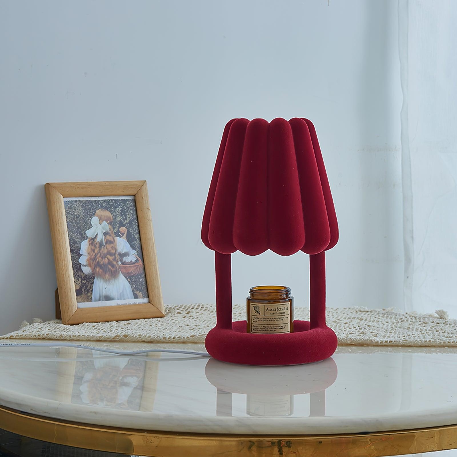 Ice Cream Flocked Resin Table Lamp M566
