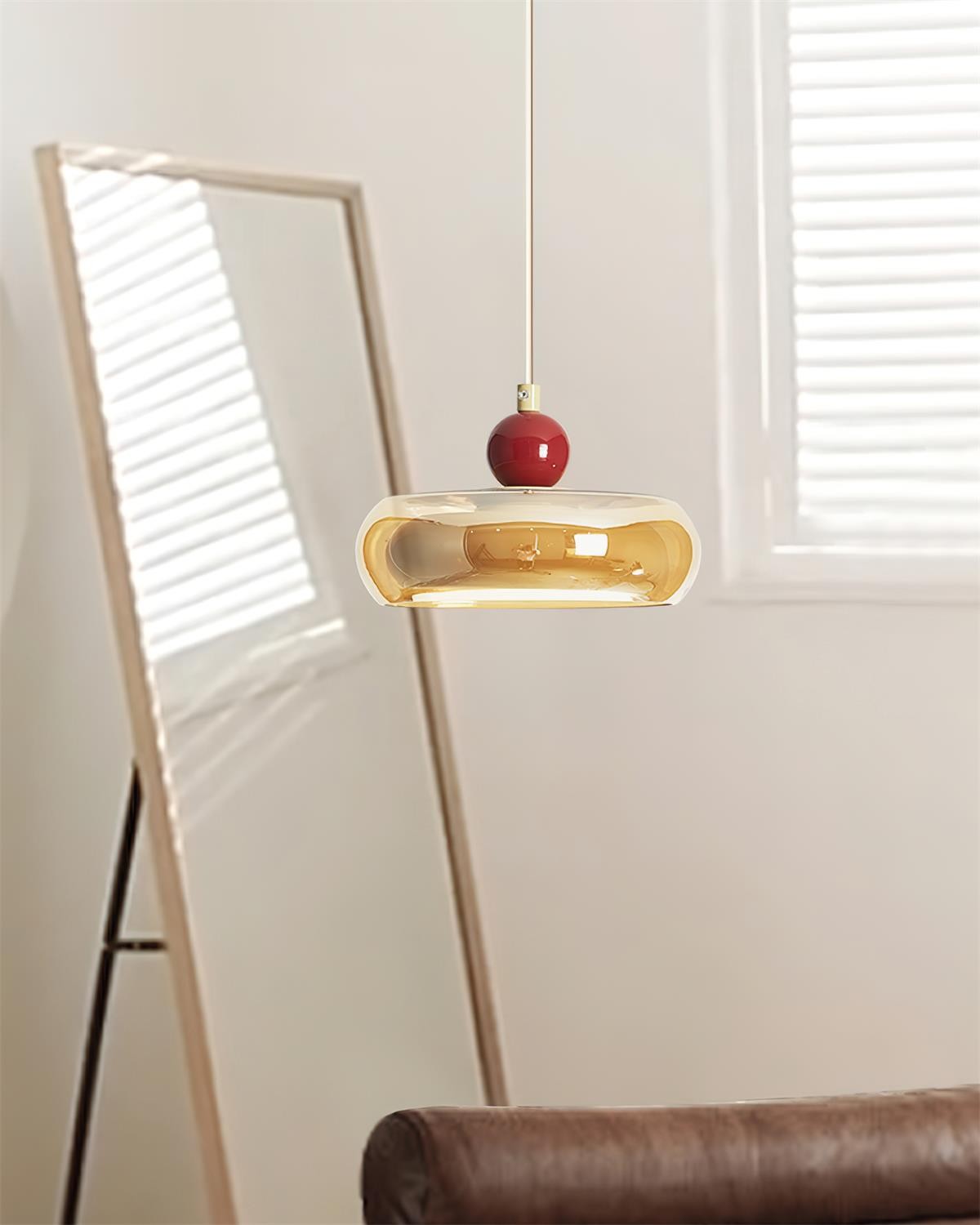 Cherry Shape Glass Pendant Lamp M206