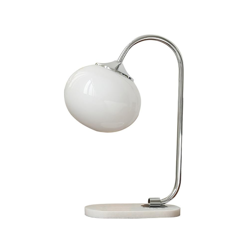 Scandinavian Cream Ball Table Lamp For Living Room M454