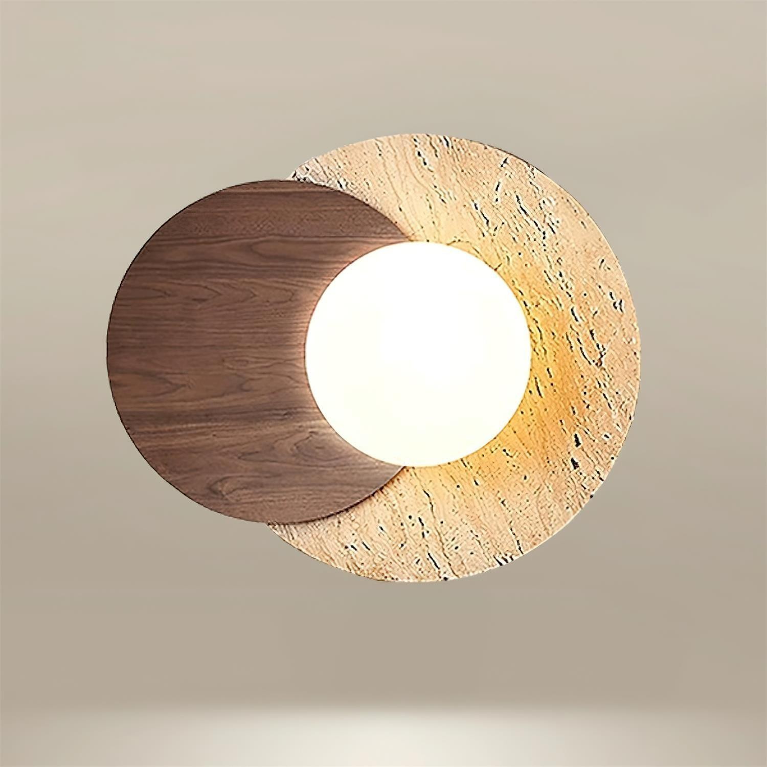 Simple Double Circle Splicing Wall Lamp M227