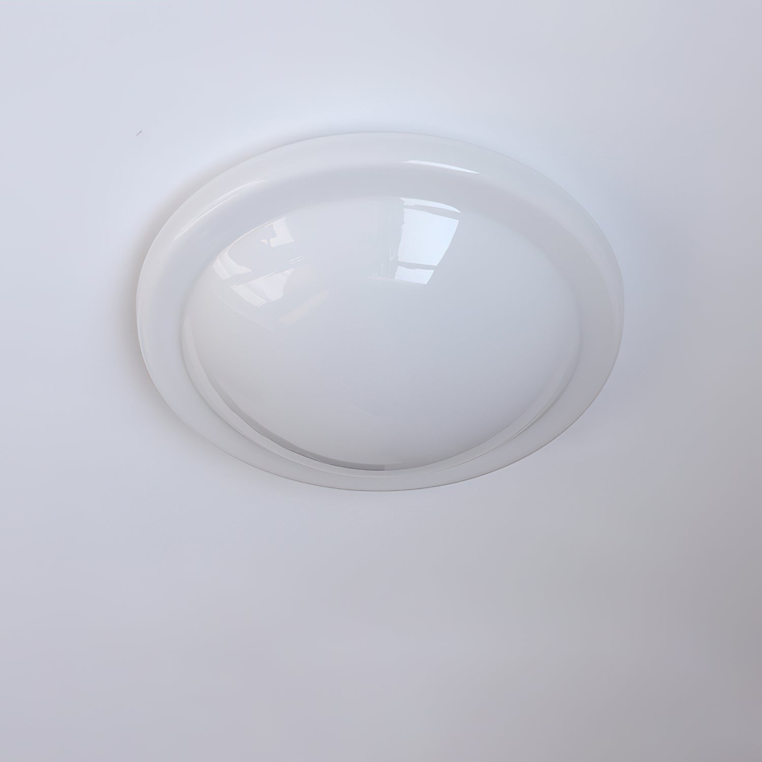 Modern Miminalist White Glass Led Ceiling Lamp M411