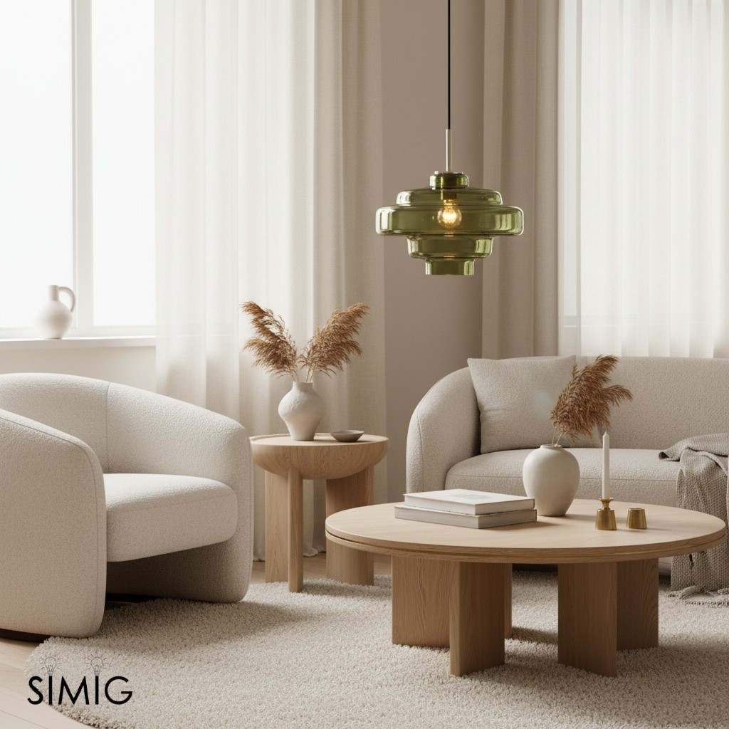 Koloro Retro Multi-layered Pendant Light - Modern Fixture for Living Room T277