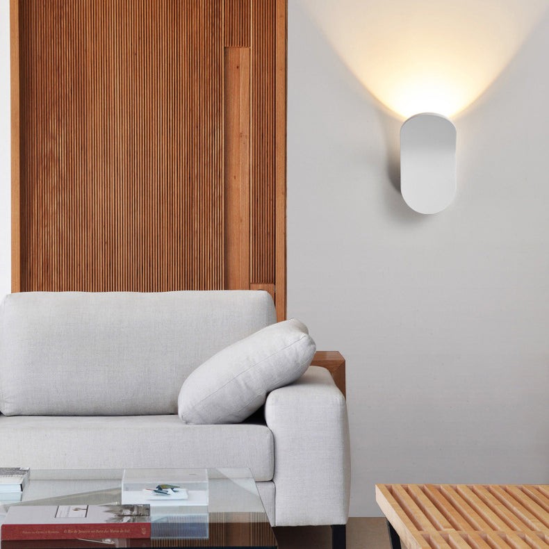 Contemporary Scandinavian Aluminum Arch LED Wall Sconce Lamp M164