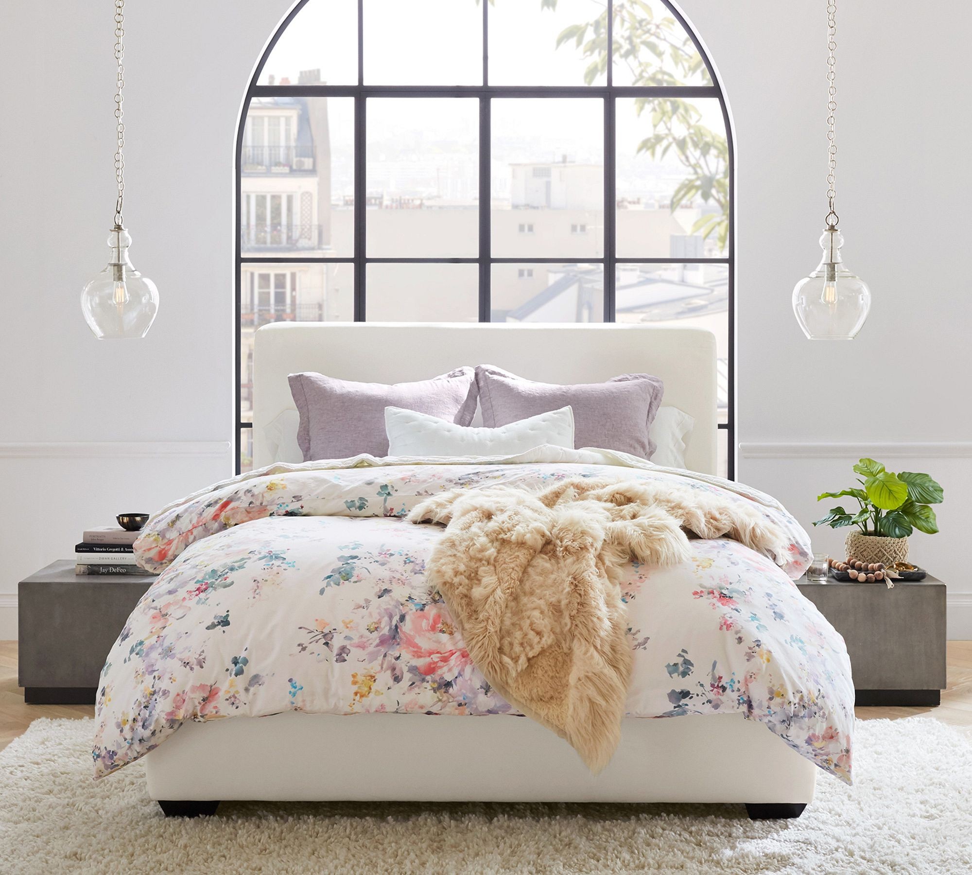 Lawson Glass Pendant Light - Recycled & Milk Glass with Bronze Accent T108